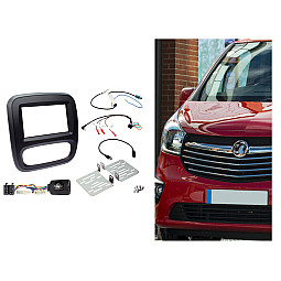 CTKVX37 Vauxhall Vivaro (2014-2018) Double Din Car Stereo Fascia Facia Fitting Kit CTKVX37 Vauxhall Vivaro (2014-2018) Double Din Car Stereo Fascia Facia Fitting Kit
