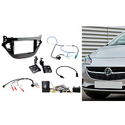 CTKVX43 Vauxhall Corsa 2014-2019 Piano Black Double Din Car Stereo Fascia Fitting Kit CTKVX43 Vauxhall Corsa 2014-2019 Piano Black Double Din Car Stereo Fascia Fitting Kit
