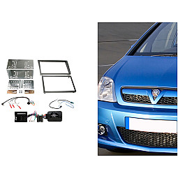 CTKVX48 Vauxhall Corsa, Meriva, Signum, Tigra, Vectra Double Din Car Stereo Fascia Fitting Kit CTKVX48 Vauxhall Corsa, Meriva, Signum, Tigra, Vectra Double Din Car Stereo Fascia Fitting Kit