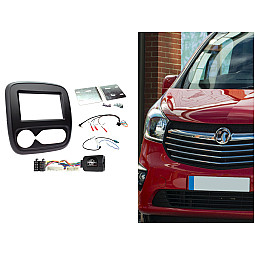 CTKVX50 Vauxhall / Opel Vivaro Double Din Car Stereo Fascia Fitting Kit CTKVX50 Vauxhall / Opel Vivaro Double Din Car Stereo Fascia Fitting Kit