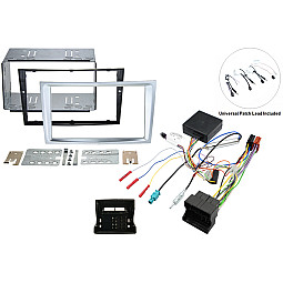 InCarTec FK-8412 Vauxhall Double DIN Complete Stereo Upgrade Fitting Kit (MATT CHROME/ SILVER) InCarTec FK-8412 Vauxhall Double DIN Complete Stereo Upgrade Fitting Kit (MATT CHROME/ SILVER)