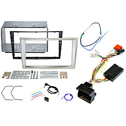 InCarTec FK-8417-C Vauxhall Corsa D Double DIN Stereo Upgrade Fitting Kit (CHAMPAGNE BEIGE)