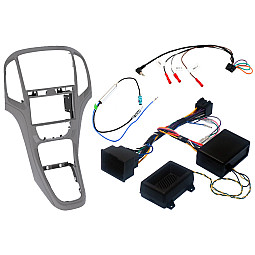 InCarTec FK-891/1 Vauxhall Astra J Grey Double Din Car Stereo Replacement Kit InCarTec FK-891/1 Vauxhall Astra J Grey Double Din Car Stereo Replacement Kit