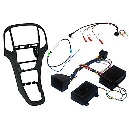 InCarTec FK-891 Vauxhall Astra J Black Double Din Car Stereo Replacement Kit InCarTec FK-891 Vauxhall Astra J Black Double Din Car Stereo Replacement Kit