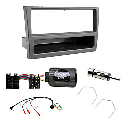 Vauxhall Agila, Omega, Vectra Car CD Stereo Fitting Kit Fascia Panel, Steering Stalk Control (Black) Vauxhall Agila, Omega, Vectra Car CD Stereo Fitting Kit Fascia Panel, Steering Stalk Control (Black)