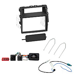 thumbnail interactive-video image 1 of Double DIN Stereo Fascia Kit For Vauxhall Corsa D – Silver Finish DFP-19-01 1 of 2