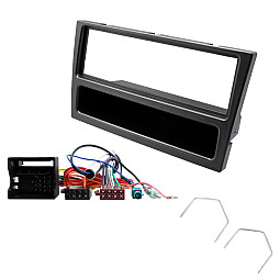 Vauxhall Agila, Corsa, Meriva, Tigra, Vivaro Car Stereo Fitting Kit (Gun Metal) Fascia, Wiring ISO Vauxhall Agila, Corsa, Meriva, Tigra, Vivaro Car Stereo Fitting Kit (Gun Metal) Fascia, Wiring ISO