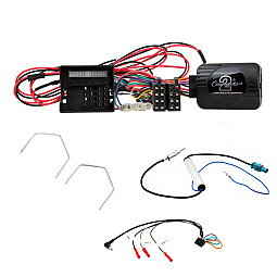 Vauxhall Corsa D 2007-2014 Car Stereo Fitting Kit Steering Control, Aerial Aadaptor, Keys