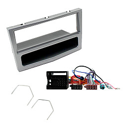 Vauxhall Astra H, Corsa D, Zafira B Car CD Stereo Matt Chrome Fascia Wiring Aerial Fitting Kit Vauxhall Astra H, Corsa D, Zafira B Car CD Stereo Matt Chrome Fascia Wiring Aerial Fitting Kit