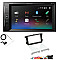 Volkswagen Caddy, Eos, Fusca, Golf, Jetta, Magotan Double Din 6.2" Screen Bluetooth Stereo Upgrade Kit