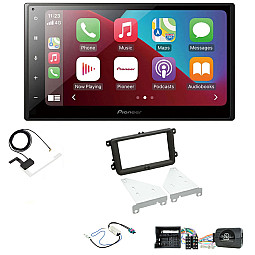 VW Beetle, Caddy, Jetta, Sharan, T-6 Pioneer 6.8" Apple CarPlay DAB Stereo Upgrade Kit VW Beetle, Caddy, Jetta, Sharan, T-6 Pioneer 6.8" Apple CarPlay DAB Stereo Upgrade Kit