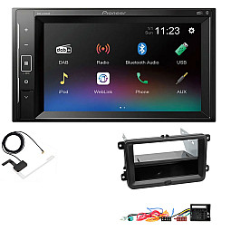 Volkswagen Pioneer DAB Digital Radio, 6.2" Screen iPod iPhone Bluetooth Stereo Upgrade Kit Volkswagen Pioneer DAB Digital Radio, 6.2" Screen iPod iPhone Bluetooth Stereo Upgrade Kit