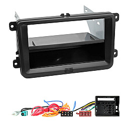 VW Caddy, EOS, Fusca, Golf Single/Double Din Fascia Wiring Harness with Aerial Fitting Kit VW Caddy, EOS, Fusca, Golf Single/Double Din Fascia Wiring Harness with Aerial Fitting Kit