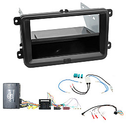 Volkswagen Transporter T5 / T5.1 Single / Double Din Fascia Steering Optical Parking Sensor Fitting Kit