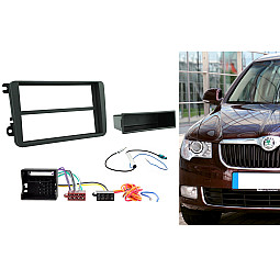 CTKVW01-ISO Skoda Superb 2008-2013 Single Din Car Stereo Fascia Fitting Kit CTKVW01-ISO Skoda Superb 2008-2013 Single Din Car Stereo Fascia Fitting Kit