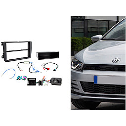 CTKVW04 VW Amarok, EOS, Golf, Jetta, Polo Car Stereo Fitting Kit Fascia, Steering Control, Aerial CTKVW04 VW Amarok, EOS, Golf, Jetta, Polo Car Stereo Fitting Kit Fascia, Steering Control, Aerial