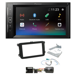 Volkswagen EOS, Fusca, Golf, Jetta Pioneer 6.2" Screen Bluetooth iPod iPhone Stereo Upgrade Kit