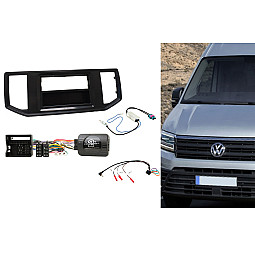 Connects2 CTKVW21 VW Crafter, Grand California Car Stereo Single Din Fascia Interface Kit