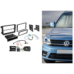 CTKVW23 Volkswagen Single / Double Din Car Stereo Fascia Fitting Kit