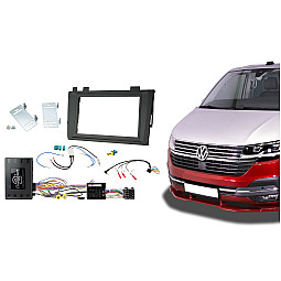 Connects2 CTKVW47 VW Transporter T6.1 2019> Double Din Car Stereo Fascia Fitting Kit Connects2 CTKVW47 VW Transporter T6.1 2019> Double Din Car Stereo Fascia Fitting Kit
