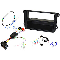 InCarTec FK-172-SWC Volkswagen Single Din Stereo Upgrade Fitting Kit InCarTec FK-172-SWC Volkswagen Single Din Stereo Upgrade Fitting Kit