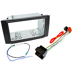 InCarTec FK-716 VW Touareg , Transporter Complete Double DIN Stereo Fascia Wiring Fitting Kit InCarTec FK-716 VW Touareg , Transporter Complete Double DIN Stereo Fascia Wiring Fitting Kit