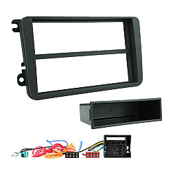 Volkswagen Caddy, EOS, Golf Car Stereo CD Fitting Kit Fascia Surround Volkswagen Caddy, EOS, Golf Car Stereo CD Fitting Kit Fascia Surround