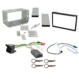 VW Transporter Double Din Car CD Stereo Can-Bus Wiring Fitting Kit, Fascia, Steering Control