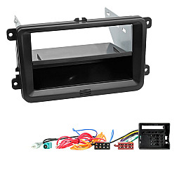 VW Caddy, EOS, Fusca, Golf, Jetta Single/Double Din Car Stereo Fascia Wiring Fitting Kit VW Caddy, EOS, Fusca, Golf, Jetta Single/Double Din Car Stereo Fascia Wiring Fitting Kit