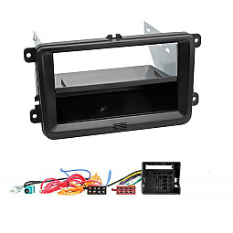 VW Passat Single/Double Din Car Stereo Fascia, Wiring Fitting Kit VW Passat Single/Double Din Car Stereo Fascia, Wiring Fitting Kit