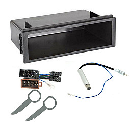 VW Transporter T5 (2003-2006) Car Stereo Fitting Kit Pocket Tray, Wiring Harness, Aerial Adaptor