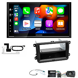VW Transporter T6 2015-2019 Kenwood DMX7722DABS Wireless Apple CarPlay Stereo Upgrade Kit VW Transporter T6 2015-2019 Kenwood DMX7722DABS Wireless Apple CarPlay Stereo Upgrade Kit