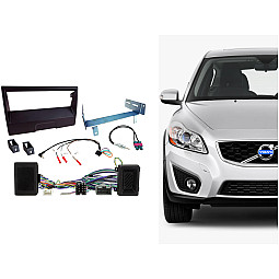CTKVL11 Volvo C30, C70, S40, V50 Single Din Car Stereo Fascia Fitting Kit CTKVL11 Volvo C30, C70, S40, V50 Single Din Car Stereo Fascia Fitting Kit
