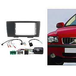 Connects2 CTKVL12 Volvo S60, V70 2000 - 2004 Double Din Car Stereo Fitting Kit - Black Connects2 CTKVL12 Volvo S60, V70 2000 - 2004 Double Din Car Stereo Fitting Kit - Black