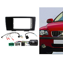Connects2 CTKVL13 Volvo S60, V70 2000 - 2004 Double Din Car Stereo Fascia Fitting Kit - Grey Connects2 CTKVL13 Volvo S60, V70 2000 - 2004 Double Din Car Stereo Fascia Fitting Kit - Grey