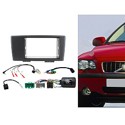 Connects2 CTKVL14 Volvo S60, V70 2000 - 2004 Double Din Car Stereo Fascia Fitting Kit - Grey Connects2 CTKVL14 Volvo S60, V70 2000 - 2004 Double Din Car Stereo Fascia Fitting Kit - Grey