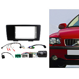 Connects2 CTKVL15 Volvo S60, V70 2000 - 2004 Double Din Car Stereo Fascia Fitting Kit - Black Connects2 CTKVL15 Volvo S60, V70 2000 - 2004 Double Din Car Stereo Fascia Fitting Kit - Black