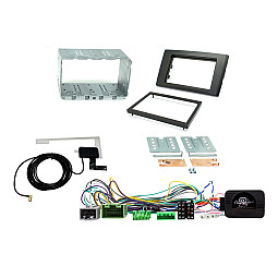 Volvo XC90 2004 - 2014 DAB RADIO Double Din Stereo Fascia Fitting Kit Volvo XC90 2004 - 2014 DAB RADIO Double Din Stereo Fascia Fitting Kit