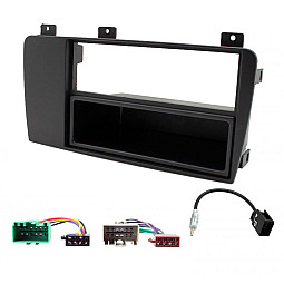 Volvo S60, V70, XC70 Car Stereo Single Din Fascia Panel ISO Fitting Kit Volvo S60, V70, XC70 Car Stereo Single Din Fascia Panel ISO Fitting Kit