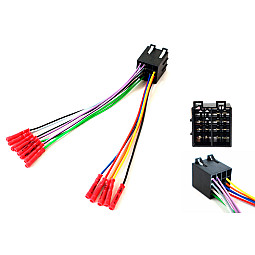 InCarTec 20-022 Female ISO Lead harness (With Butt Connectors) InCarTec 20-022 Female ISO Lead harness (With Butt Connectors)