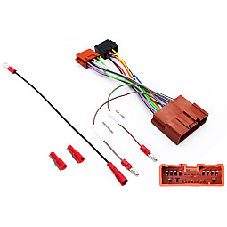 InCarTec 20-117-SWC Mazda Car Radio Replacement ISO Steering Wheel Control Cable (LOOSE WIRE CONNECTIONS)