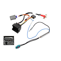 InCarTec 20-265A-IGN Audi Quadlock to ISO and PHONO Harness Adaptor With Antenna and CAN Ignition InCarTec 20-265A-IGN Audi Quadlock to ISO and PHONO Harness Adaptor With Antenna and CAN Ignition