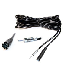 InCarTec 21-009 6 Metre Car Radio Antenna Extension Cable (DIN Plug Connector to DIN Socket) InCarTec 21-009 6 Metre Car Radio Antenna Extension Cable (DIN Plug Connector to DIN Socket)