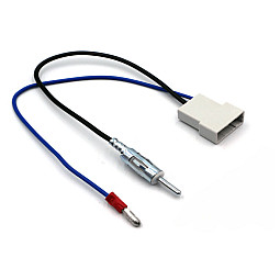 InCarTec 21-118K Nissan Navara, Qashqai Grey Rectangle to Din Car Antenna Adaptor (With Male Bullet Connection) InCarTec 21-118K Nissan Navara, Qashqai Grey Rectangle to Din Car Antenna Adaptor (With Male Bullet Connection)