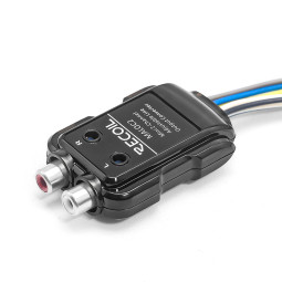 InCarTec 23-005 2-Channel Adjustable Micro Line Output Converter with 10V Output and Remote Turn-On Trigger