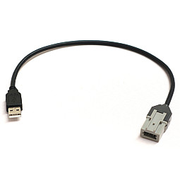 InCarTec 24-250 USB Retention Cable For Citroen, KIA, Hyundai, Peugeot & Toyota InCarTec 24-250 USB Retention Cable For Citroen, KIA, Hyundai, Peugeot & Toyota
