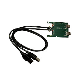 InCarTec 24-274 Volkswagen Transporter T6.1 (2019>) USB-C Retention Cable - Factory USB Replacement