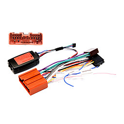 InCarTec 29-719 Mazda 2, 3, 5, 6, CX-3 Steering Wheel Audio Control Interface & ISO Cable (With Phone Commands)