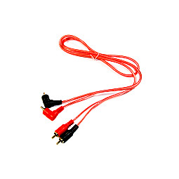 InCarTec 32-106 RCA Phono Cable Transparent 1M InCarTec 32-106 RCA Phono Cable Transparent 1M