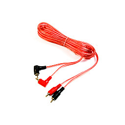 InCarTec 32-109 RCA Phono 5m Cable Transparent InCarTec 32-109 RCA Phono 5m Cable Transparent